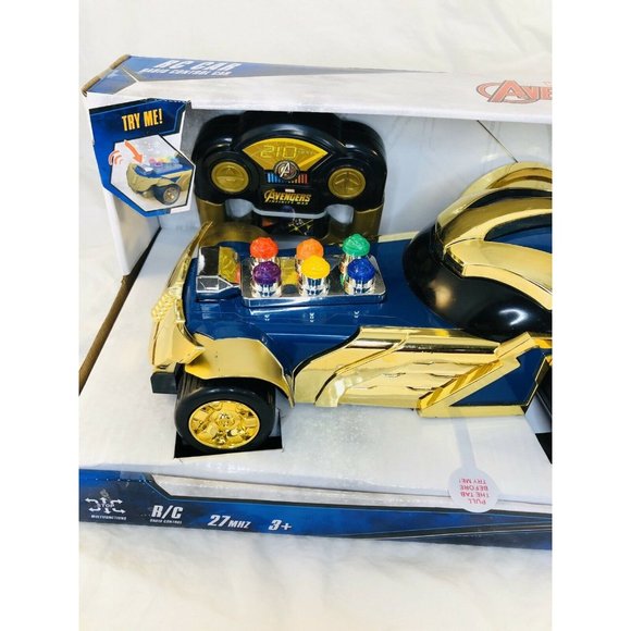 Marvel Avengers Thanos Rc Radio Control Car Walgreens Exclusive 2019 27mhz 10Lon - Picture 2 of 12
